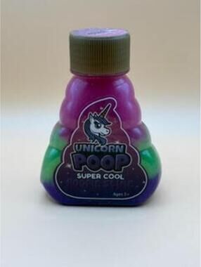 Unicorn Poop Slime Multicolor Glitter Slime Super Cool Ages 5+ New